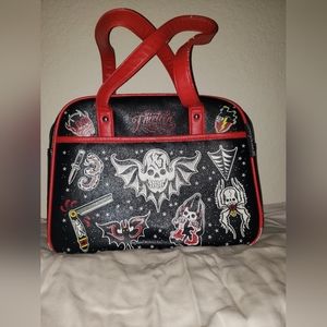 Sourpuss "13" Tattoo Style Large Purse